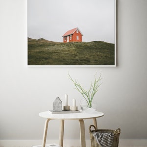 Iceland Wall Art, Icelandic Home, Fine Art Prints, Minimalist Wall Art Print, Modern Scandinavian Wall Decor, Moody, Travel Photography image 2