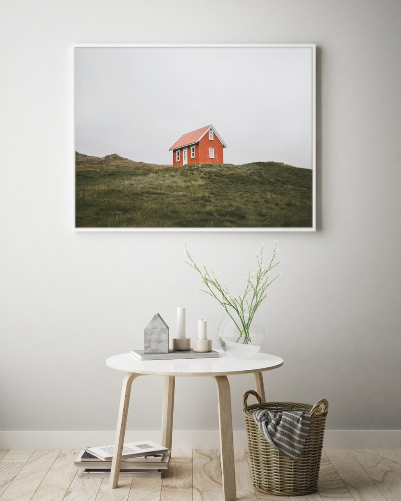 Iceland Wall Art, Icelandic Home, Fine Art Prints, Minimalist Wall Art Print, Modern Scandinavian Wall Decor, Moody, Travel Photography image 2