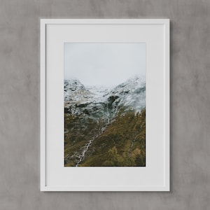 Norway Wall Art, Norwegian Fjords, Fine Art Prints, Minimalist Art Print, Modern Scandinavian Wall Decor, Moody, Travel Photography, Gift