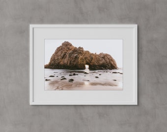 Big Sur, Ocean Wall Art, California Wall Art, Fine Art Prints, Minimalist Wall Art Print, Modern Wall Decor, Pfeiffer Beach, Nature Print