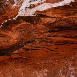 Sedona, Parco Nazionale, The Birthing Cave, Arizona, Desert Wall Art, Natura, Paesaggio, Stampe Fine Art, Minimalista, Decorazione murale moderna immagine 3