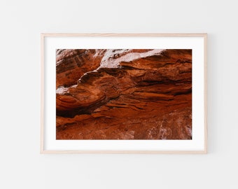 Sedona, National Park, The Birthing Cave, Arizona, Desert Wall Art, Nature, Landscape, Fine Art Prints, Minimalist, Modern Wall Decor