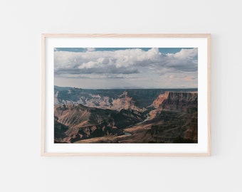 Grand Canyon, Colorado River, National Park, Arizona Wall Art, Red Rock, Fine Art Prints, Minimalist, Modern Wall Decor, Nature Print