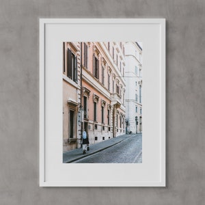 Strade di Roma, Via del Governo Vecchio, Arte murale italiana, Roma, Europa, Stampe d&#39;arte, Architettura italiana, Fotografia di strada, Regalo