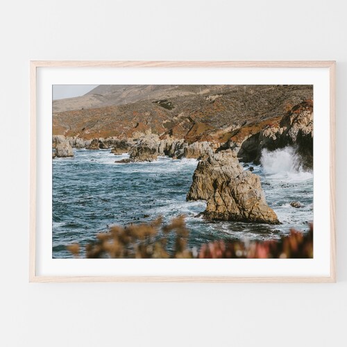 Big Sur Ocean Wall Art California Wall Art Fine Art Prints Etsy