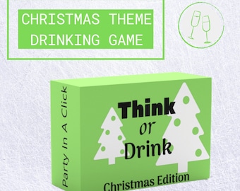Christmas Drinking Game, Fun Christmas Games For The Whole Family