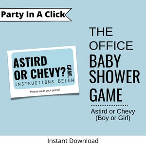 The Office TV Show Baby Shower Baby Name Game, The Office Baby Shower Decorations, Baby Shower Games, Sprinkle Party, Gender Reveal Party,