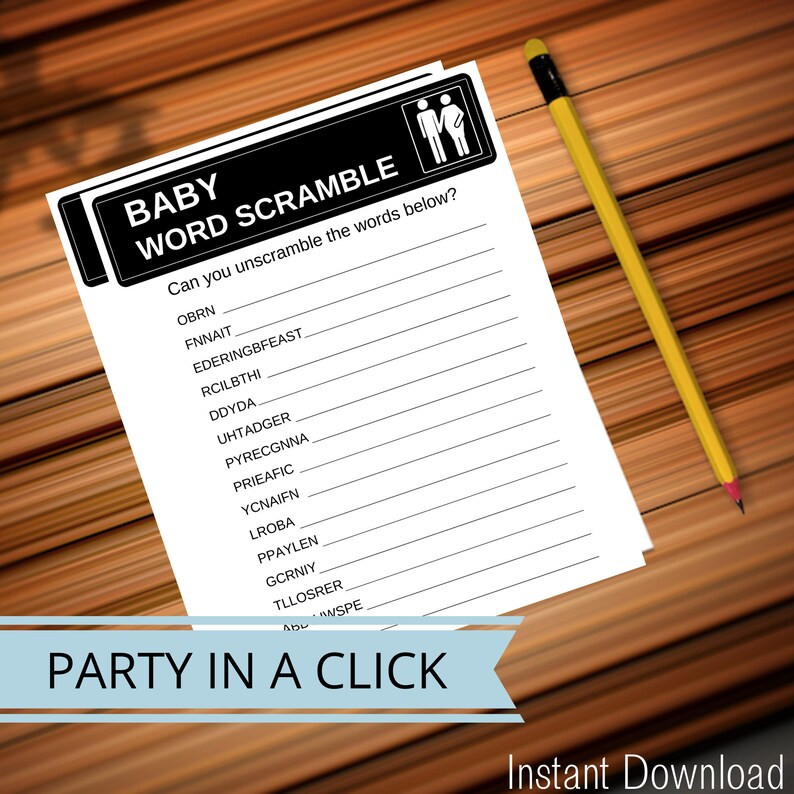 The Office TV Show Baby Shower Game The Office Baby Shower Etsy Schweiz