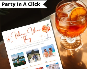 Aperol Spritz Themed, La Dolce Vita Bridal Shower, Thats Amore