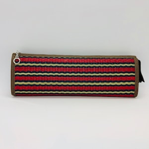 tatami pencil case (Red&Blue patternB)