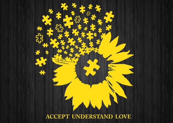 Free Free 247 Sunflower Autism Svg SVG PNG EPS DXF File
