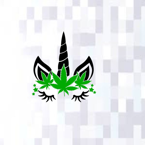 Download Unicorn Cannabisleaf Of Lifeweed Unicornmedical Etsy 3D SVG Files Ideas | SVG, Paper Crafts, SVG File