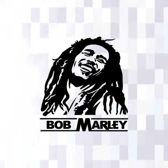 Bob Marley Silhouette Svgthe Legendpngreggae Musicjamaica Etsy
