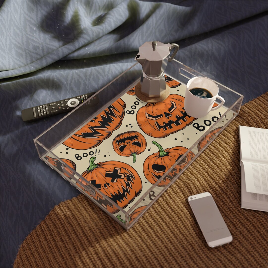 Halloween Serving Tray Halloween Decor Halloween Home Decor Etsy