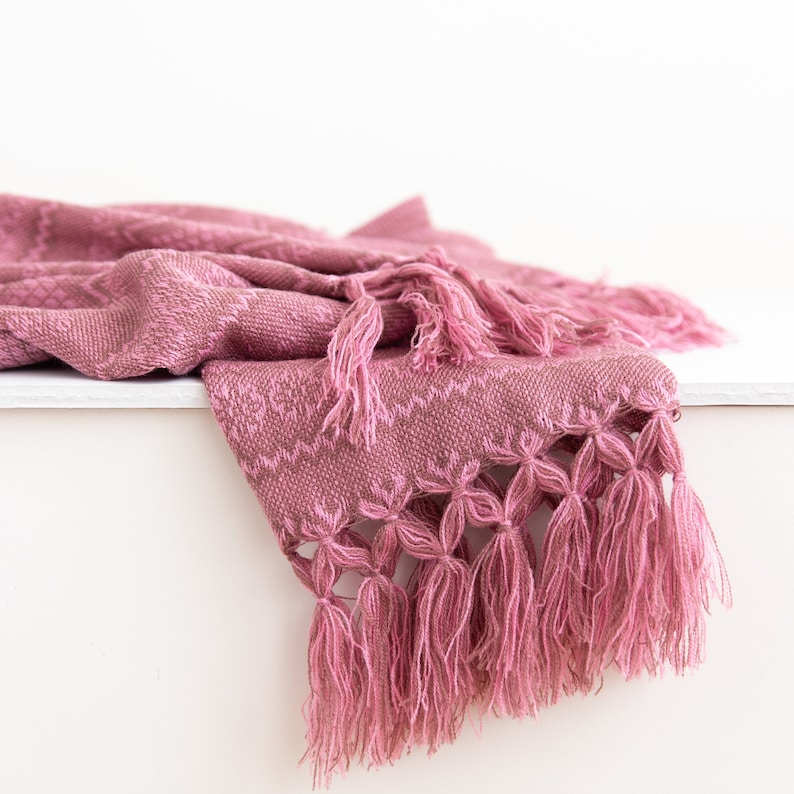 Coton Mexicain Rebozo Foulard Pashmina image 1