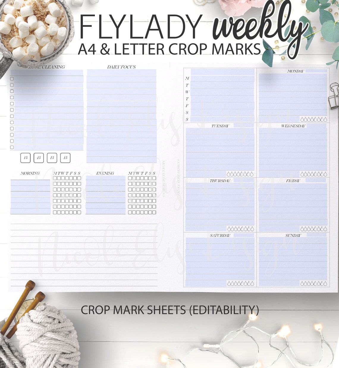 flylady-editable-cleaning-template-weekly-calendar-daily-etsy