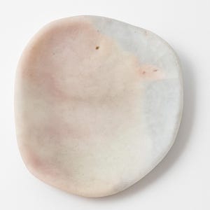 Large Statement Pink Amethyst with Quartz Bowl, 1220 grams