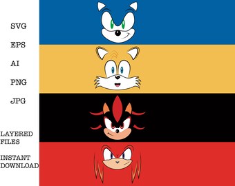Download Sonic And Tails Etsy