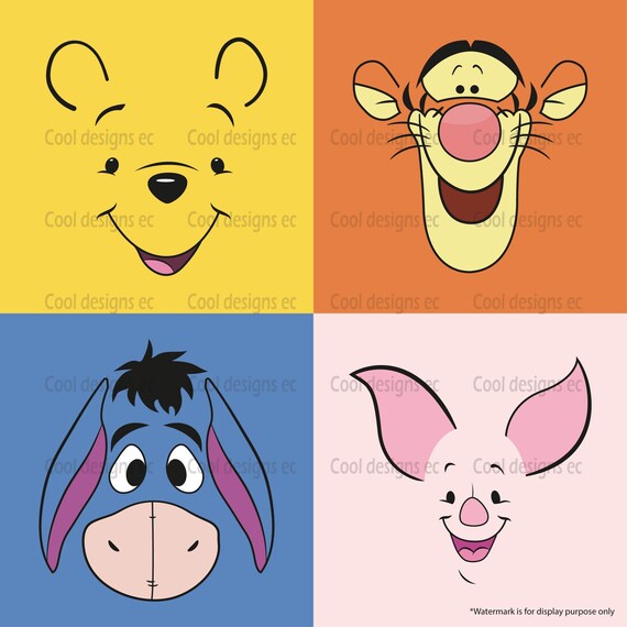 Free Free 97 Baby Winnie The Pooh Characters Svg SVG PNG EPS DXF File