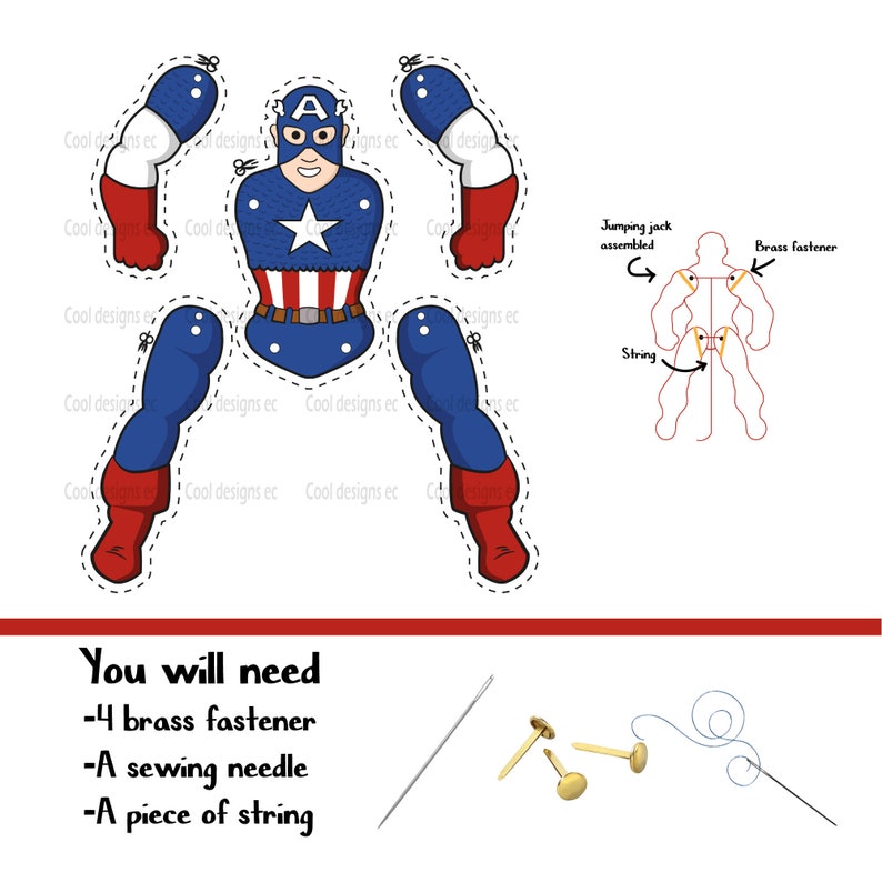 Download Avengers bundle SVG Cut files Puppet SVG Capitán América ...