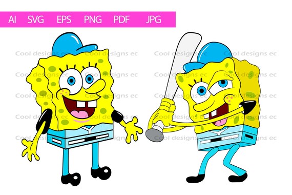 Download Free Spongebob Svg Spongebob Cut Files Spongebob Clipart Etsy SVG Cut Files