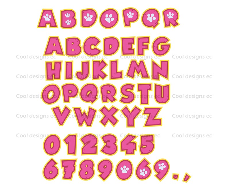 Download Printables Paw Patrol Bundle Files Cricut Paw Patrol Alphabet Logo Svg Layered Digital Download Cut Files Svg Png Dxf Silhouette Clip Art Art Collectibles Vadel Com