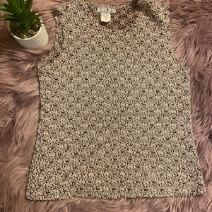 Vintage 90s Cinq tank top medium