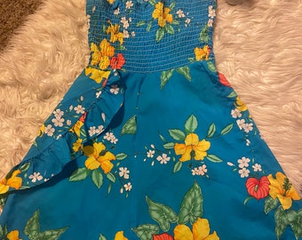 Kole Kole vintage 70s/80s Hawaiian mini dress