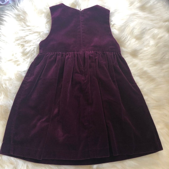 Gymboree top velvet dress
