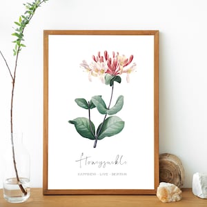 BIRTH FLOWER GIFT Instant Download Birthday Gift June Birth Flower Printable Wall Art Birthday Flower Gift For Her Birthday Flowers June Art