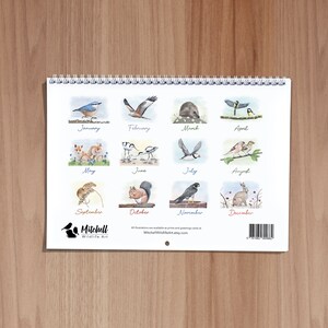 British Wildlife Wall Calendar 2024 image 7