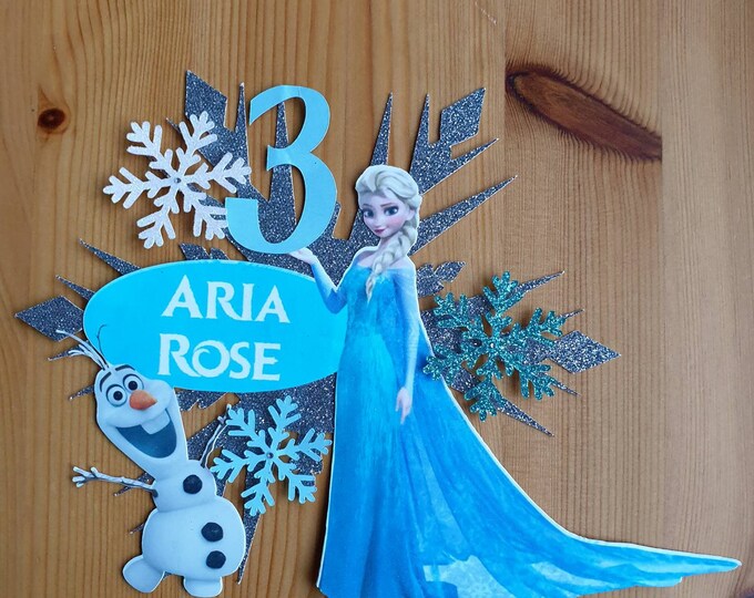 Frozen Cake Topper Etsy Australia
