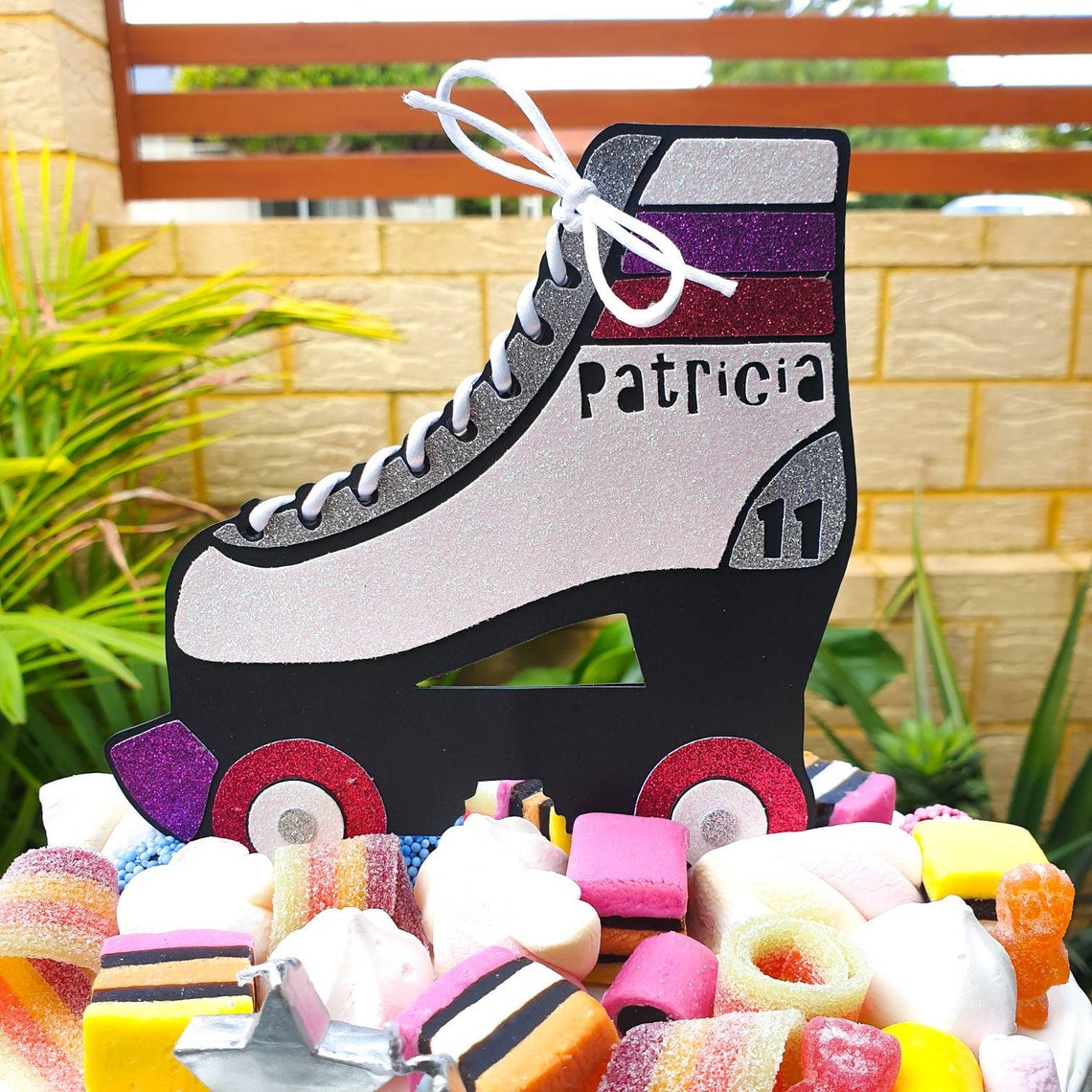 Roller Skate Cake Topper Etsy Australia
