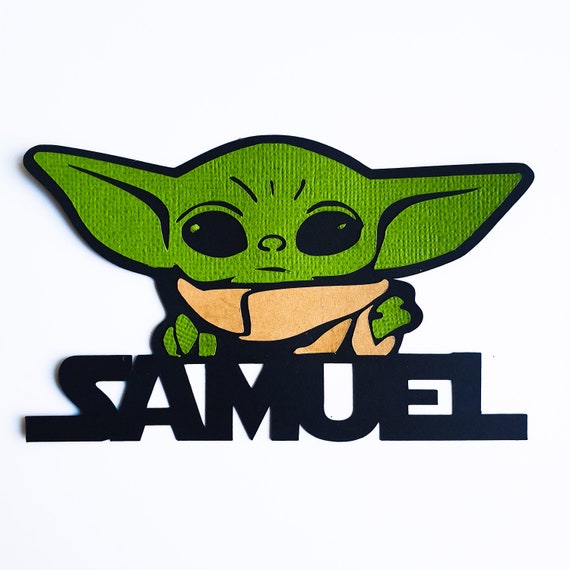Star Wars Cake Topper Baby Yoda Etsy Star Wars Cake Topper Baby Yoda Etsy