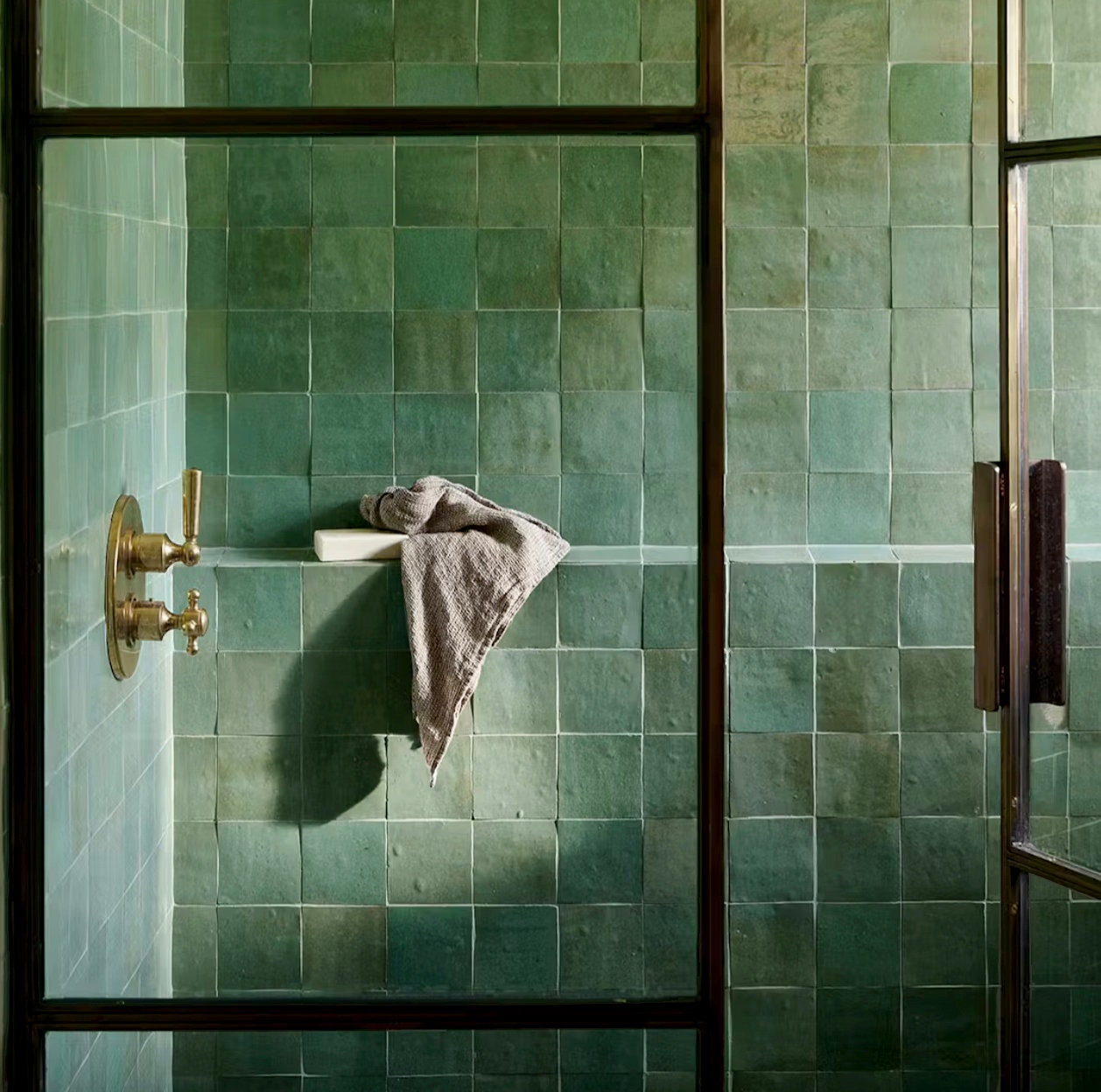 Light Green Zellige Tile Moroccan Tile Handmade Mint Tile Backsplash ...