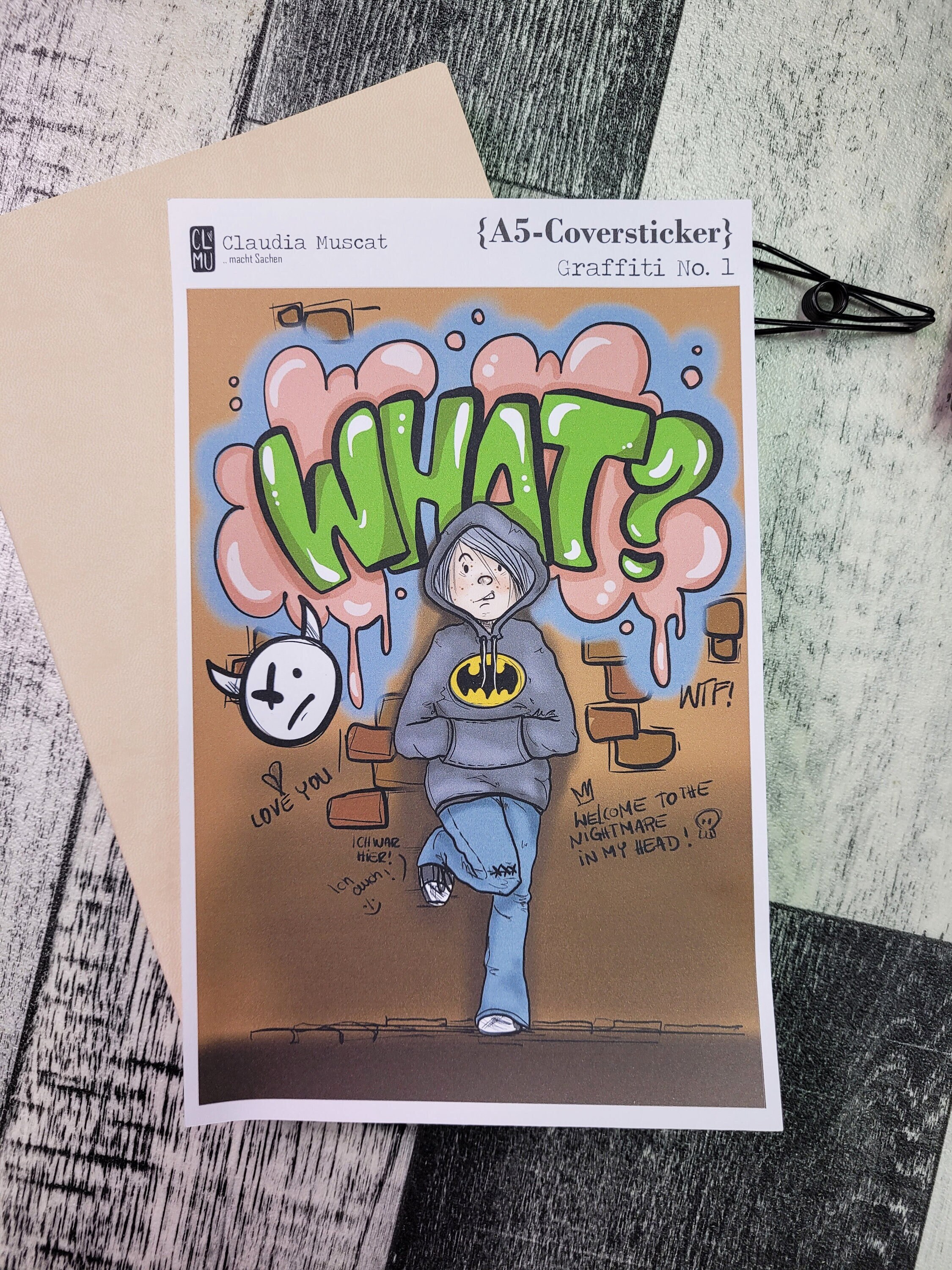 A5 omslagsticker mini \, image size:2250x3000