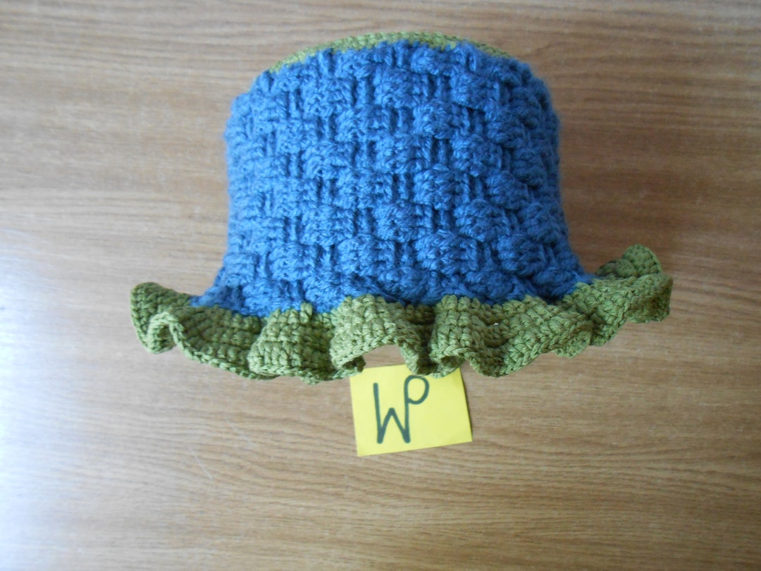 Toilet Paper Hat is Crocheted With Fir Green and Olive Green Etsy