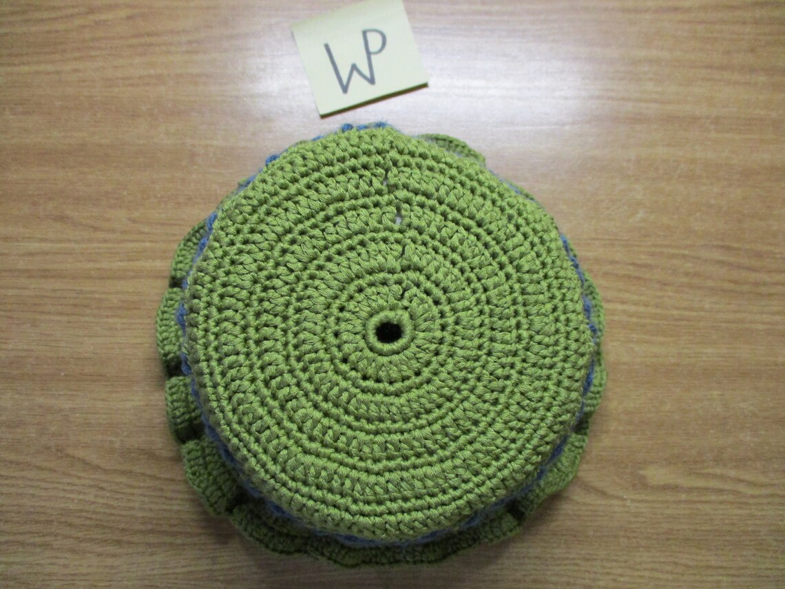 Toilet Paper Hat is Crocheted With Fir Green and Olive Green Etsy