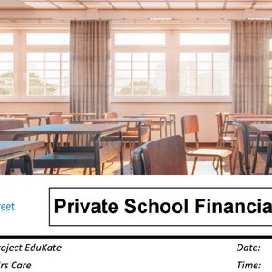 Private School Financial Model – 10+ Year DCF & Valuation