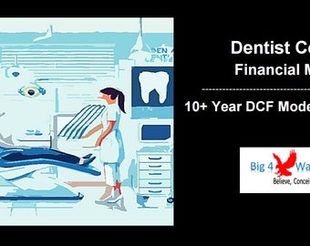 Dentists’ Center - Financial Model (10+ Yrs. DCF and Valuation)