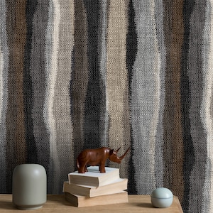 African Retro Wallpaper, Trend Self Adhesive Wall Mural, Removable Modern Peel and Stick Minimal Wall Covering