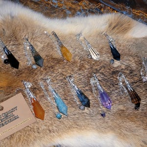 Natural Crystal Pendulum: Divination Tool, Chakra Balancing