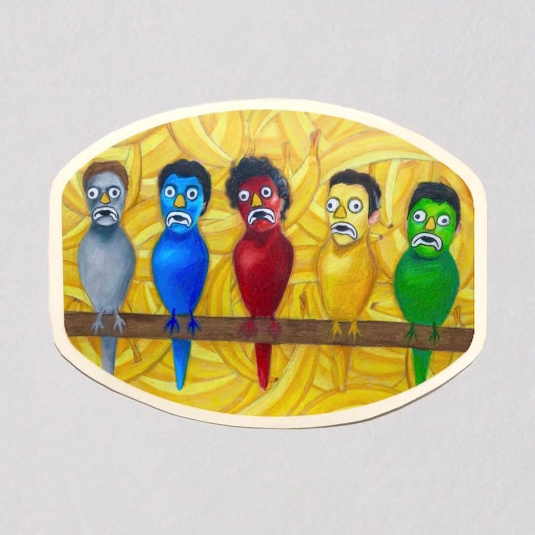 Banana Man Tally Hall pegatina Etsy