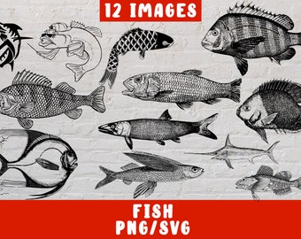 Download Fish Ruler Svg Etsy