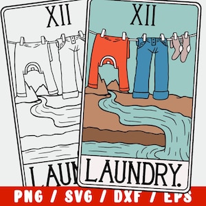 Wasserij SVG Cricut-bestand - boerderij kamer bord - tarotkaart - badkamer ontsmettingsmiddel bubbels bad - decor png dxf eps instant download shirt