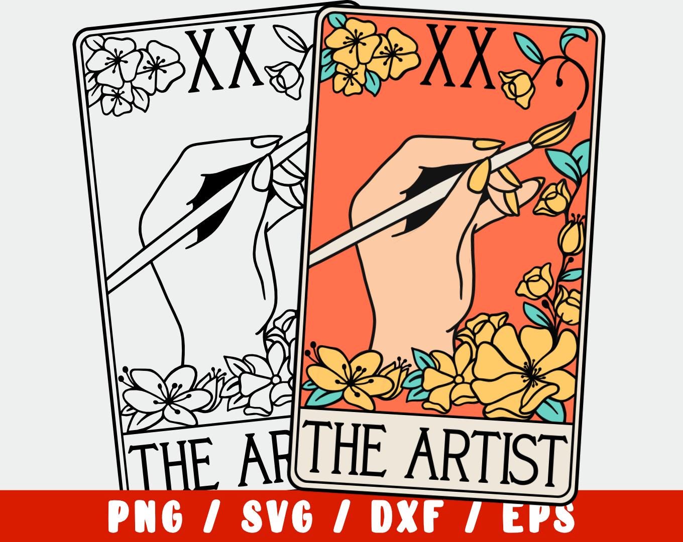 The Painted Tarot - Etsy