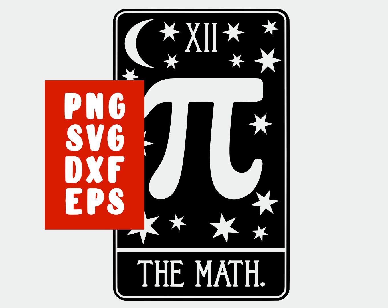 Math SVG – Mathematics Teacher Tarot Card – Funny Algebra, Geometry ...