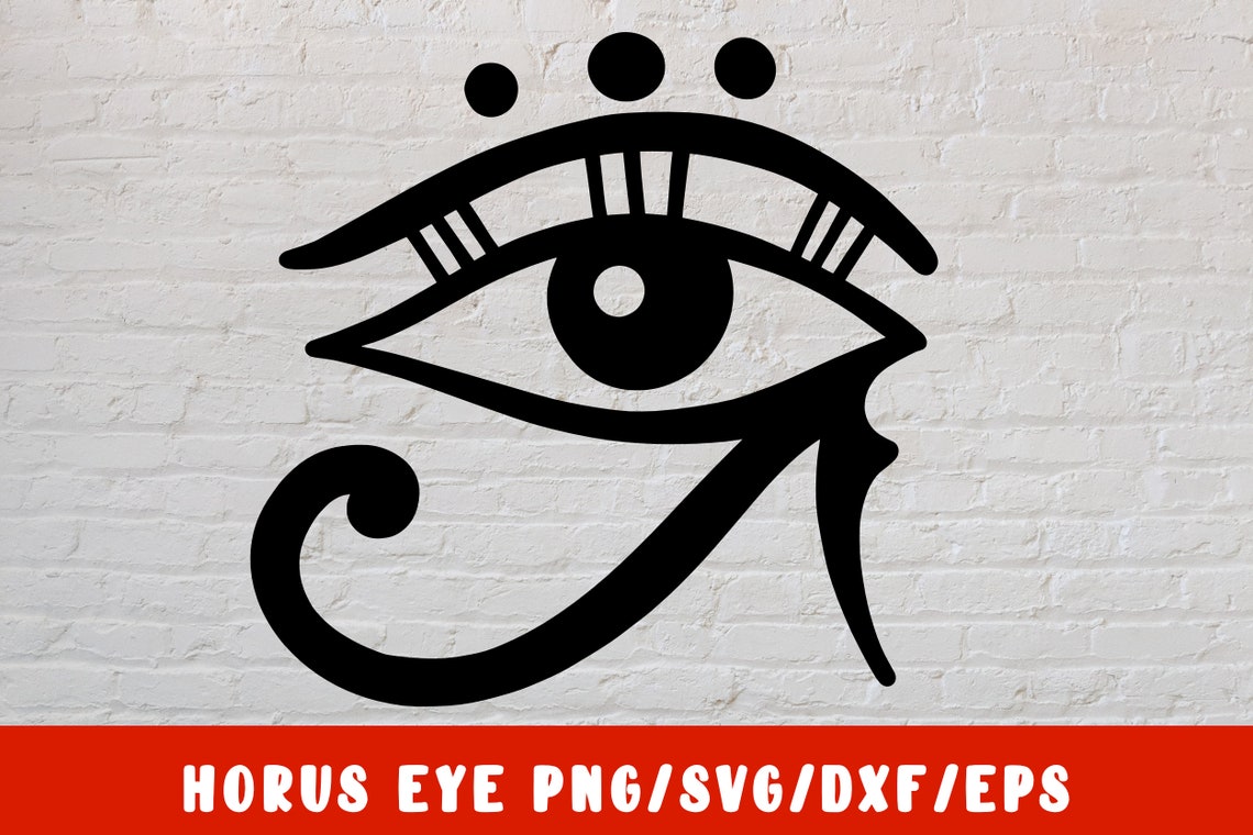 Horus SVG Egyptian Eye Ra PNG DXF Egypt Hieroglyph Wiccan - Etsy