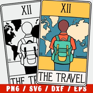 旅行SVG - バックパッキング - 冒険旅行