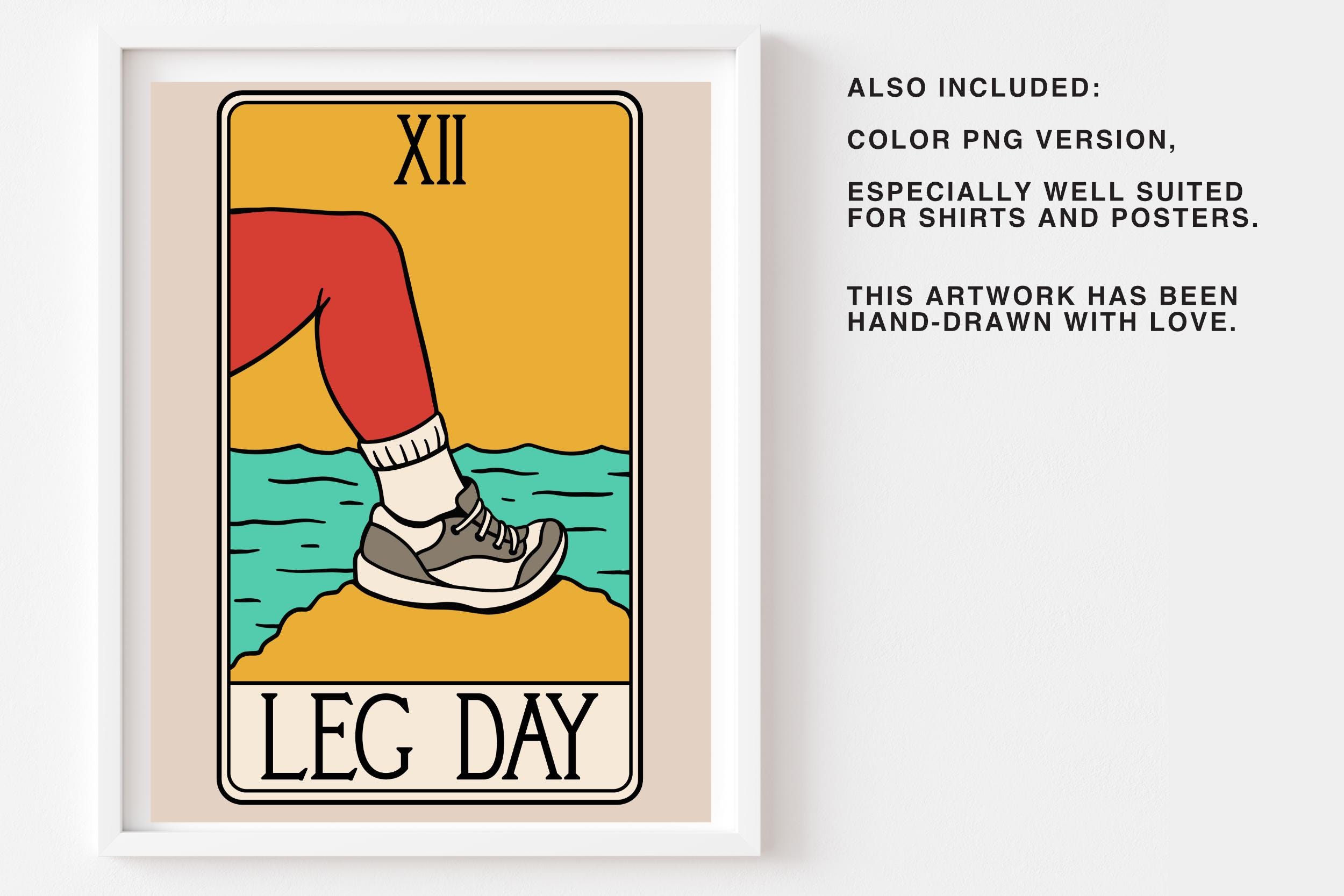 Leg Day SVG – Outdoor Fitness Gym Workout Art – Hiking, Running, Marathon  Motivation Decal for Cricut and Silhouette